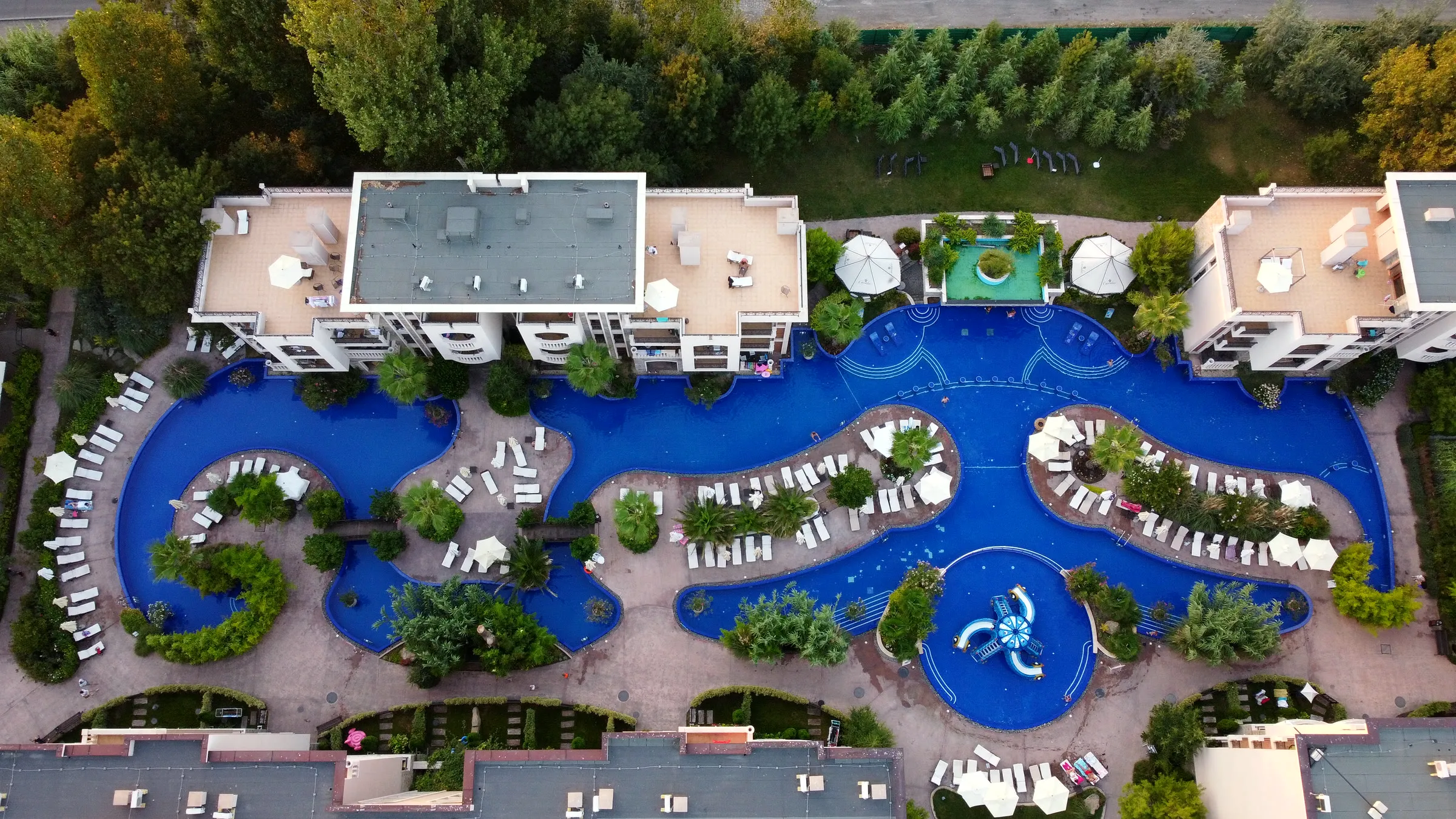 11 swimming pools